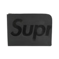 Louis Vuitton Black Leather Handbag Pochette