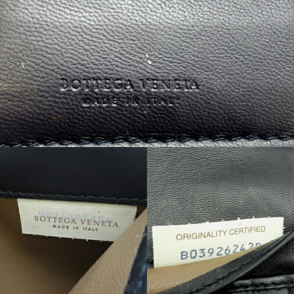 Bottega Veneta Intrecciato Black Intrecciato Coin Purse/Coin Case