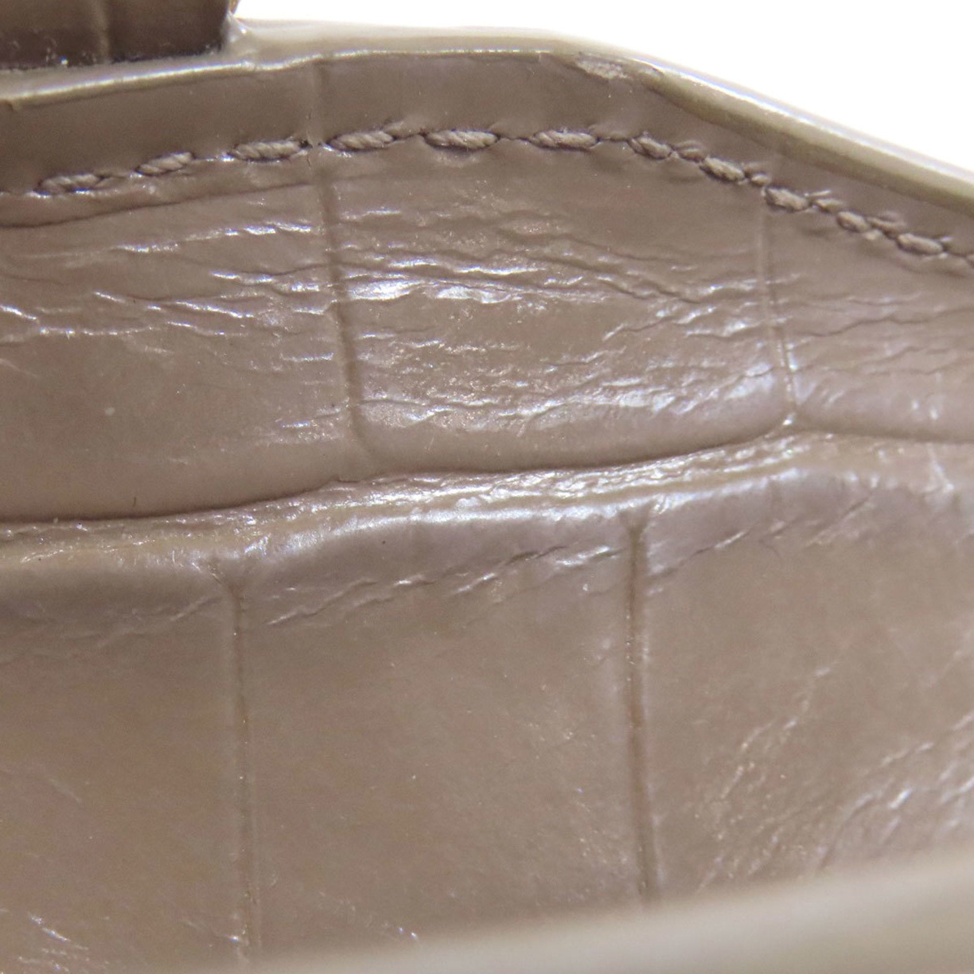Balenciaga Brown Leather Hand