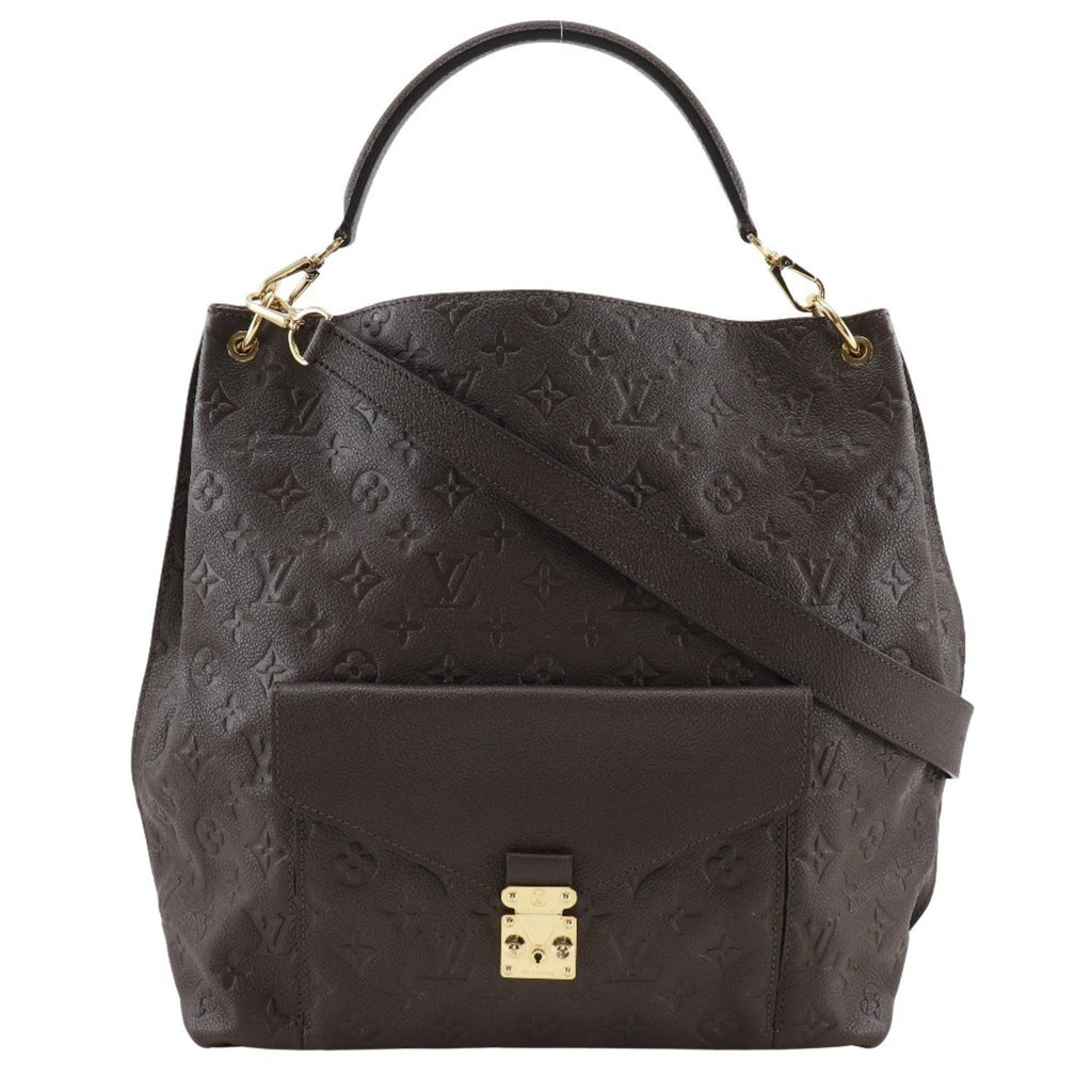 Louis Vuitton Brown Earth Monogram Empreinte Shoulder Bag