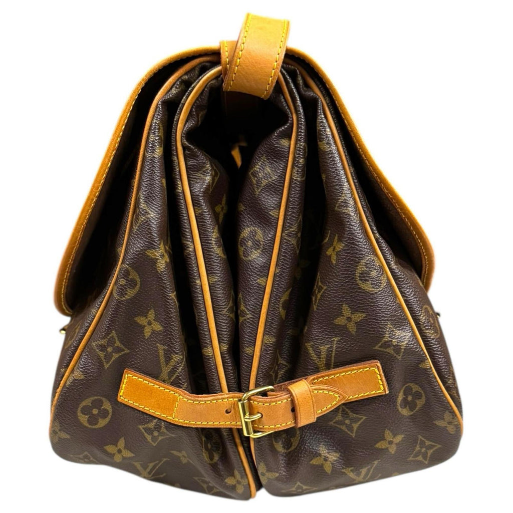 Louis Vuitton Brown Monogram Shoulder Bag
