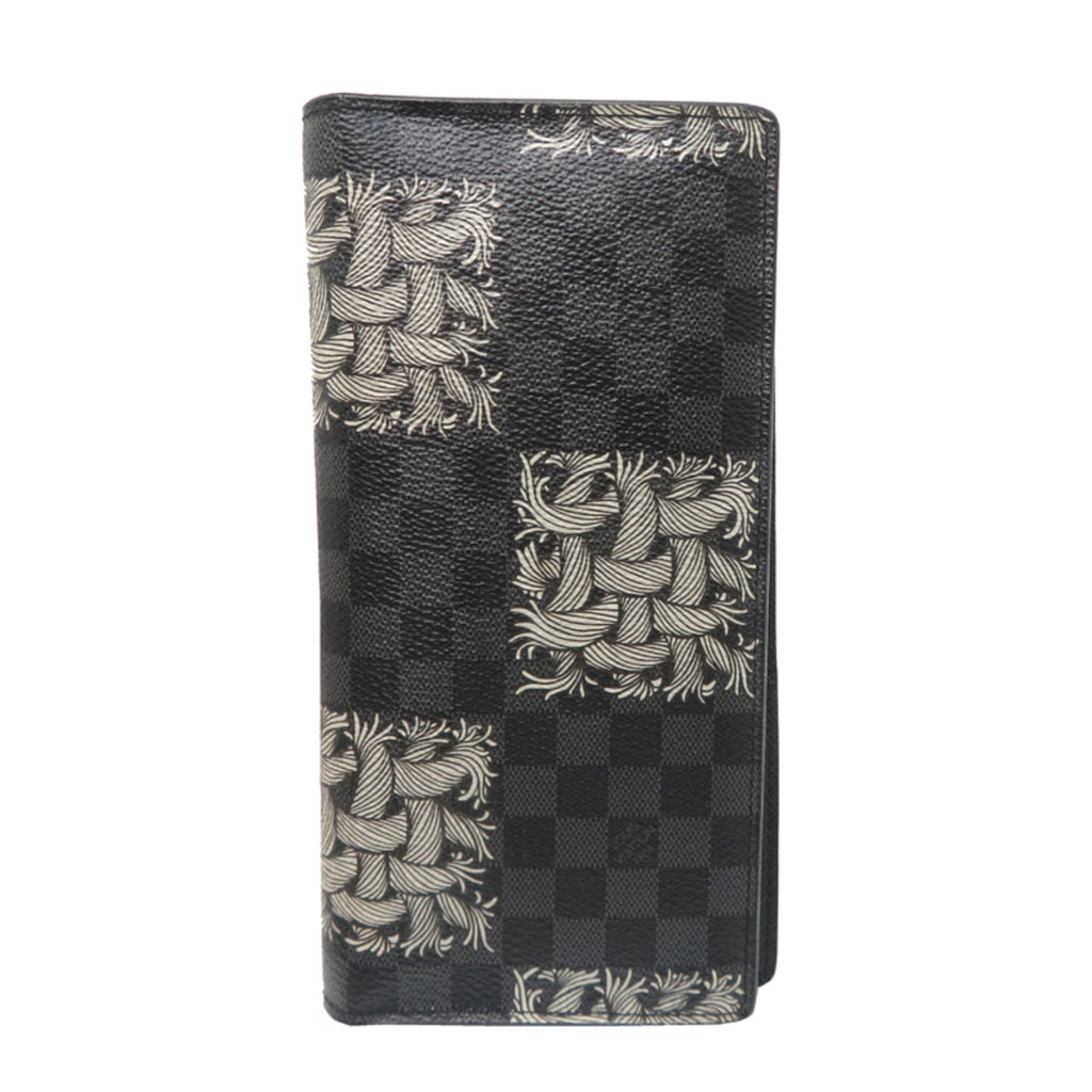 Louis Vuitton Damier Graphite Black Damier Graphite Long Wallet