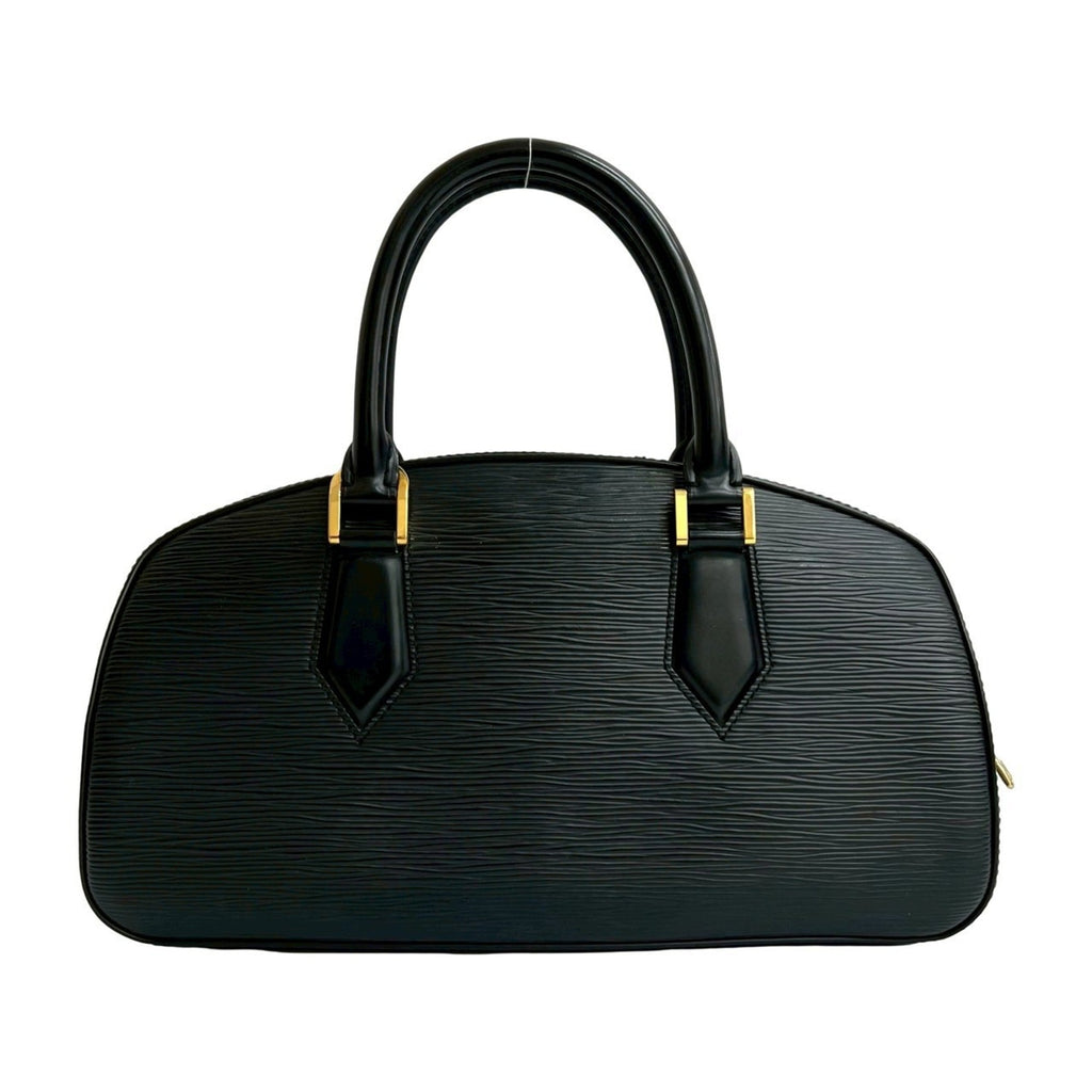 Louis Vuitton Black Epi Leather Boston Bag Handbag