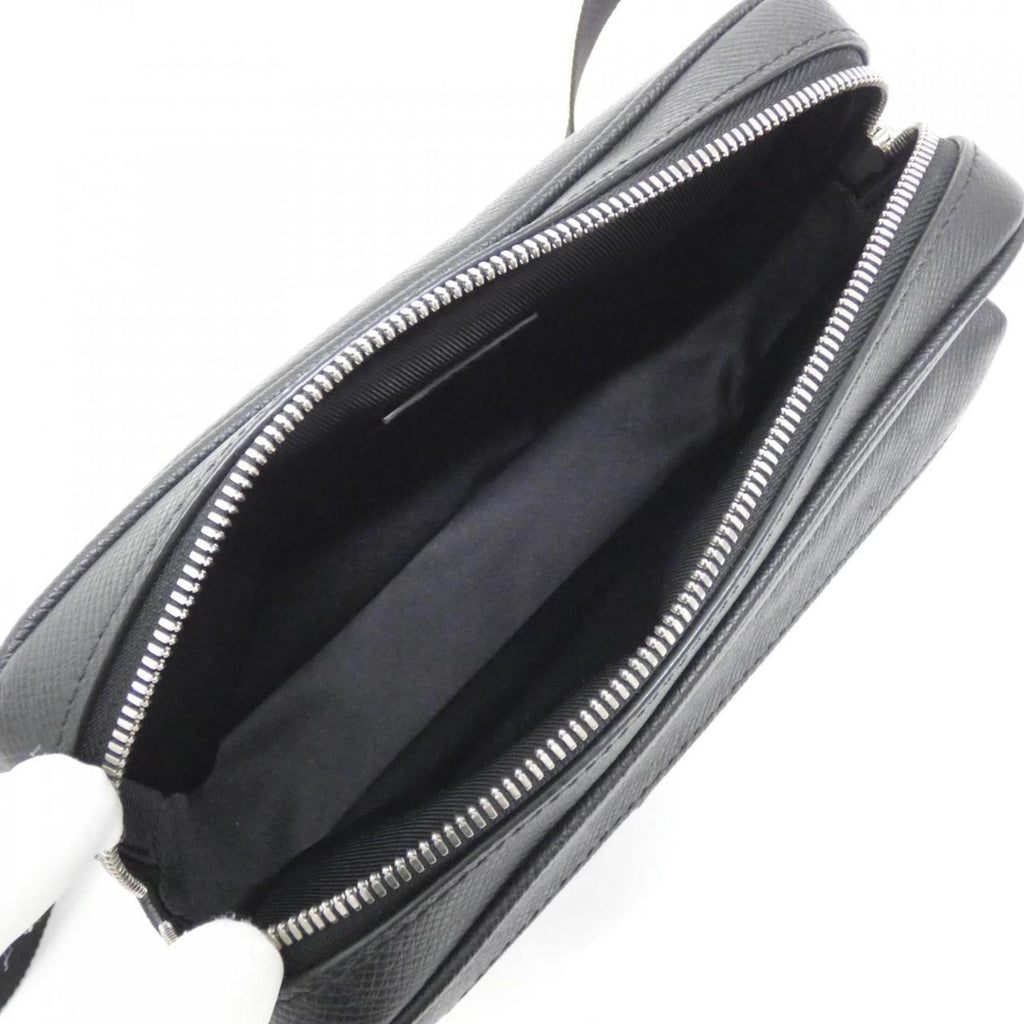 Louis Vuitton Taiga Black Taiga Leather Shoulder Bag