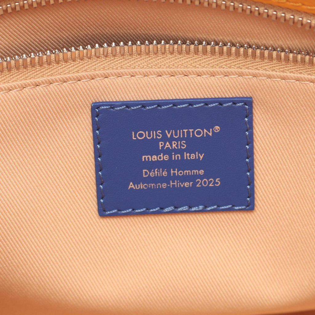 Louis Vuitton Orange Saffron Leather Handbag Tote Bag