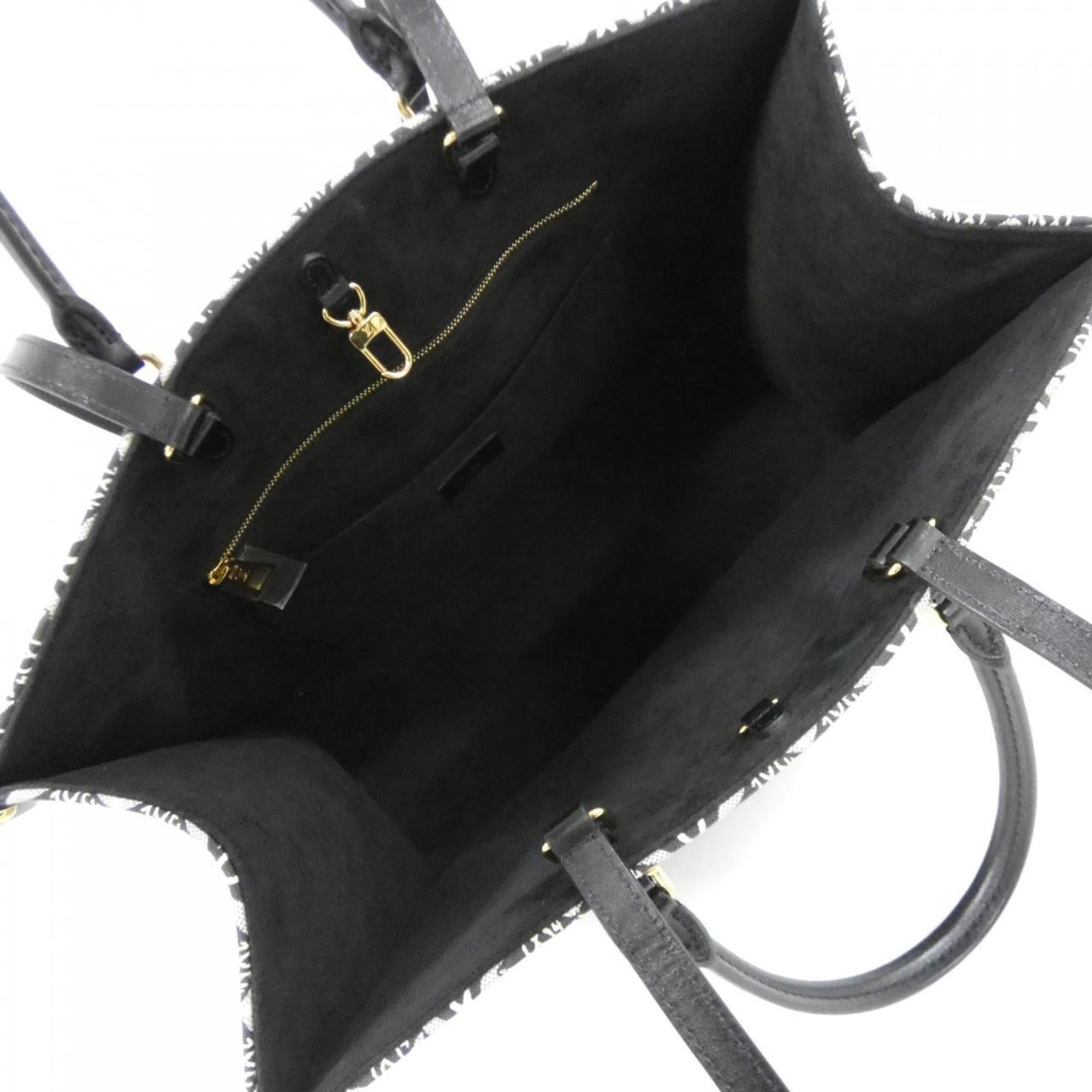 Louis Vuitton Gris Jacquard Handbag