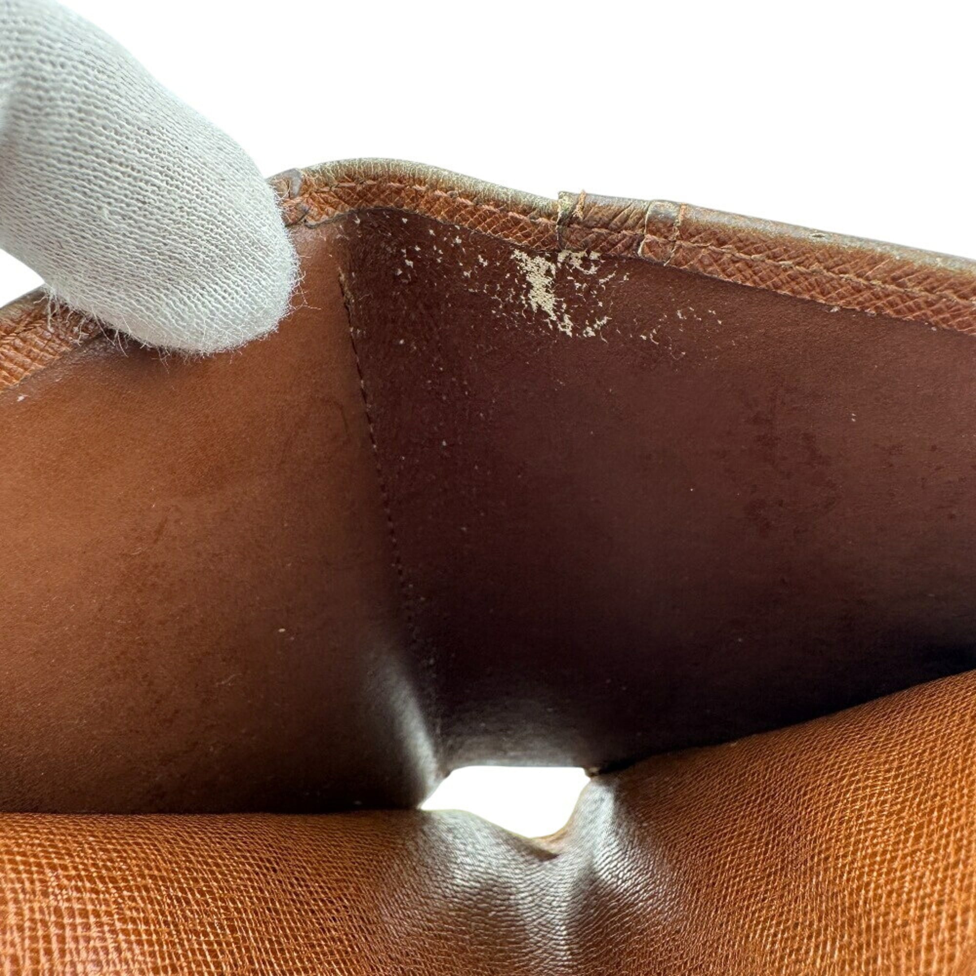 Louis Vuitton Monogram Brown Leather Wallet