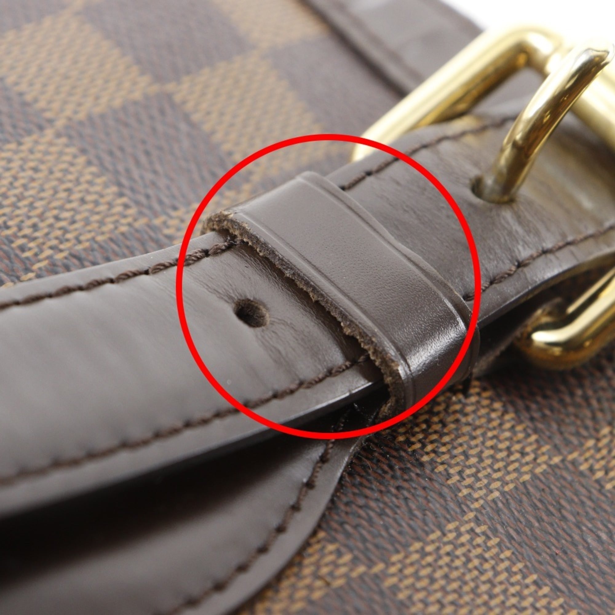 Louis Vuitton Brown Damier Canvas Tote Bag