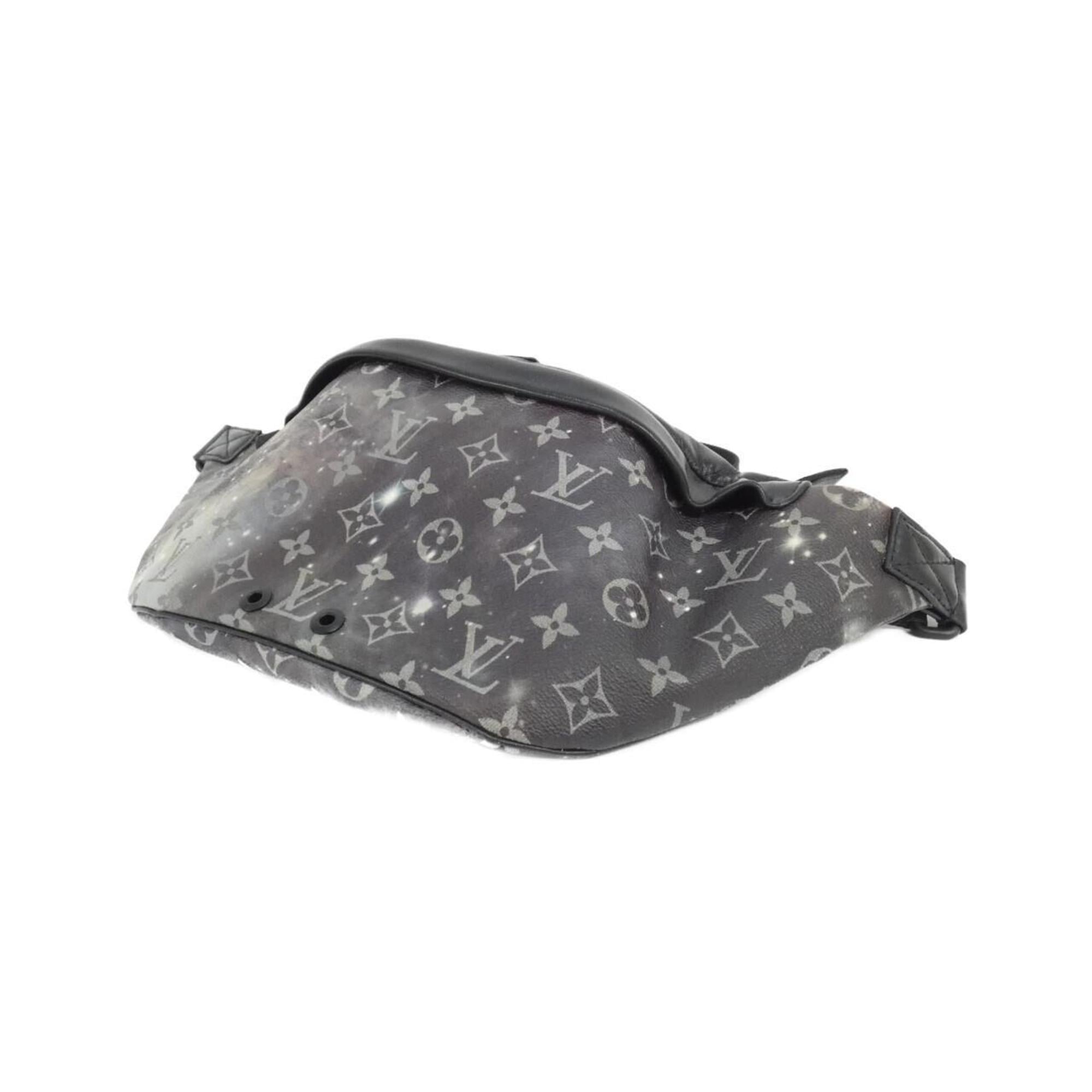 Louis Vuitton Black Coated Canvas Shoulder Bag