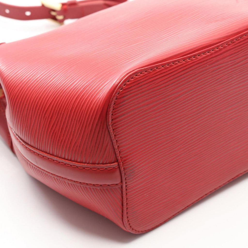 Louis Vuitton Red Color Leather Shoulder Bag
