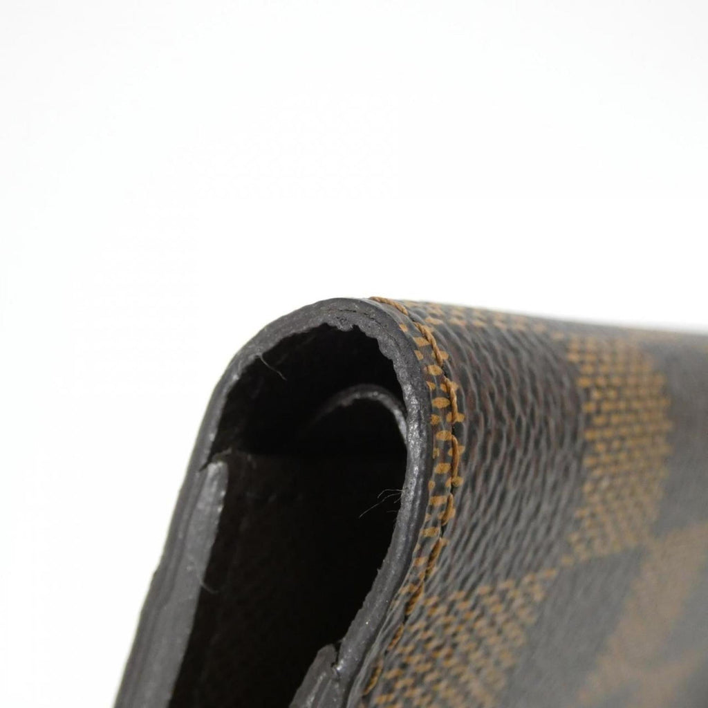 Louis Vuitton Ebene Coated Canvas Bill Wallet