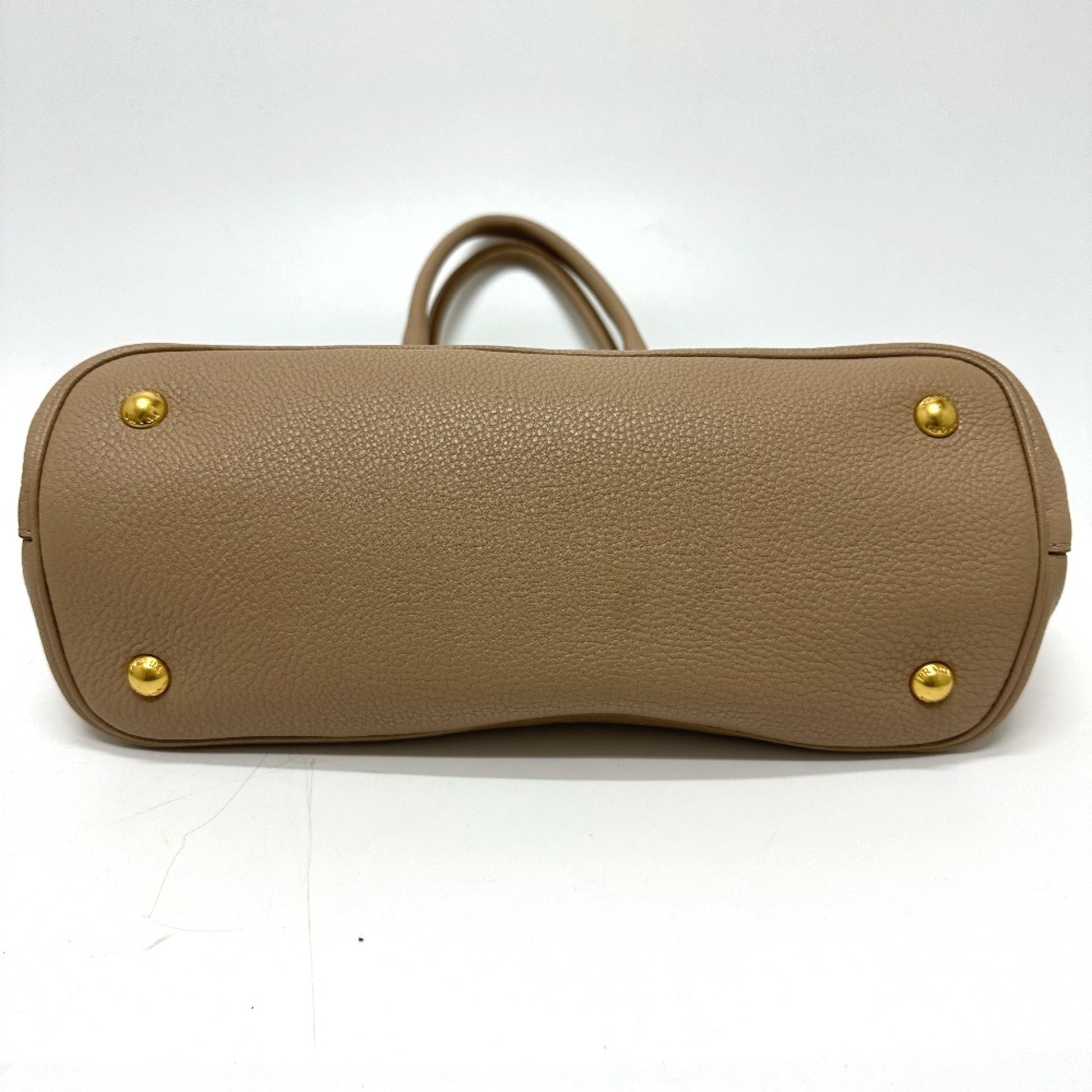 Prada Beige Leather Handbag