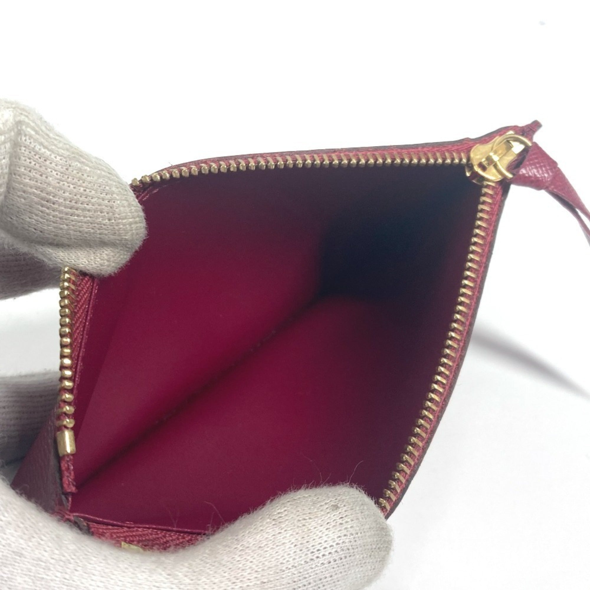 Louis Vuitton Monogram Brown Pink Monogram Long Wallet