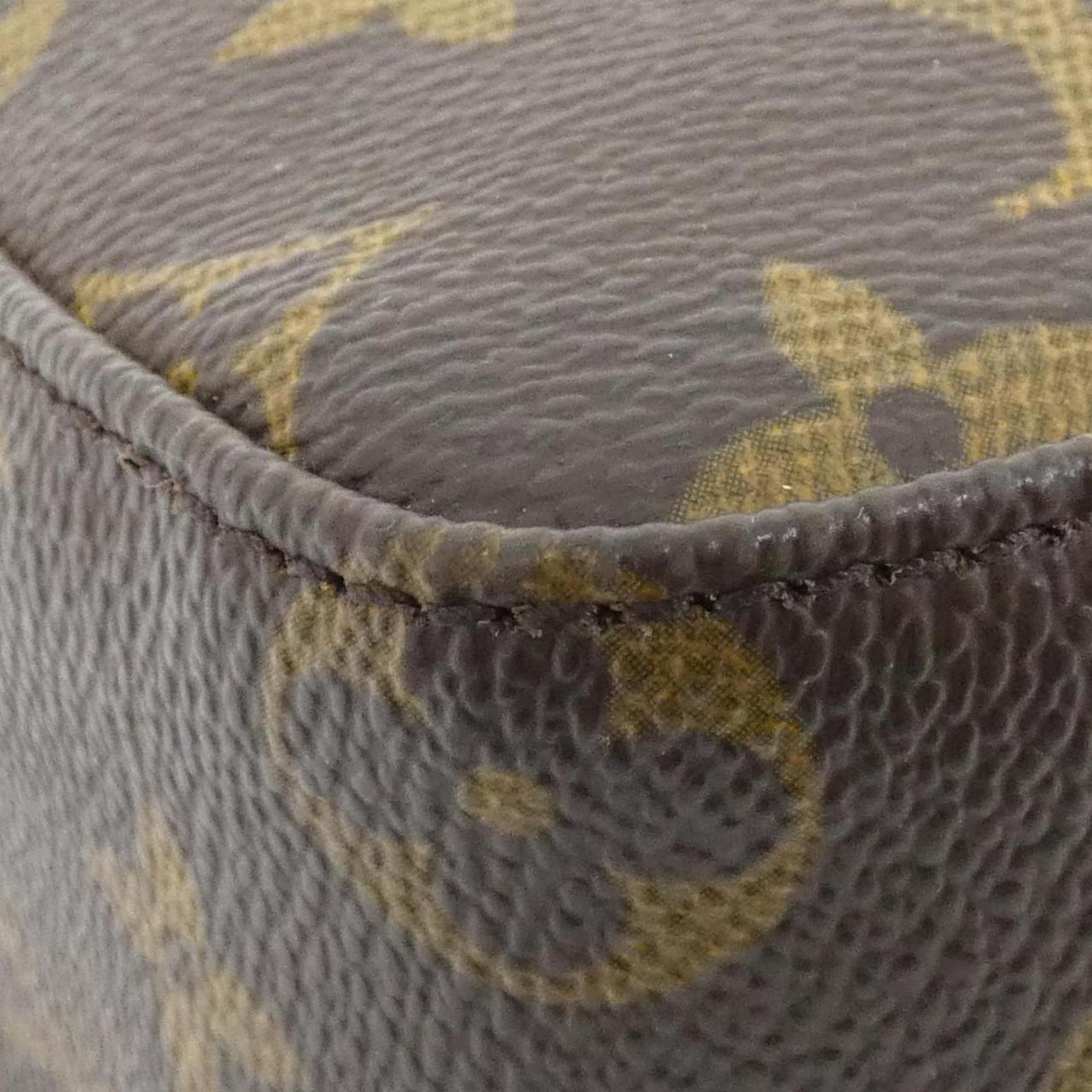 Louis Vuitton Marron Coated Canvas Shoulder Bag