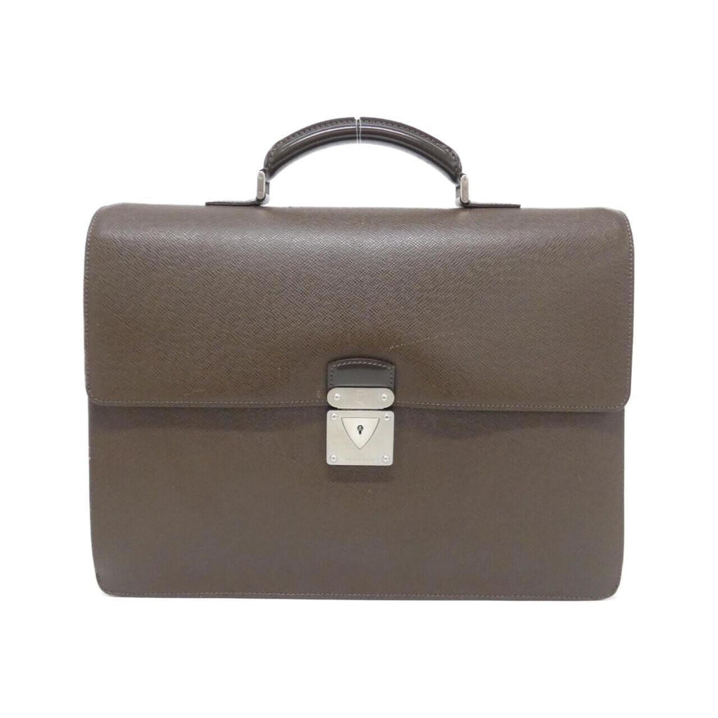 Louis Vuitton Brown Grizzly Leather Handbag