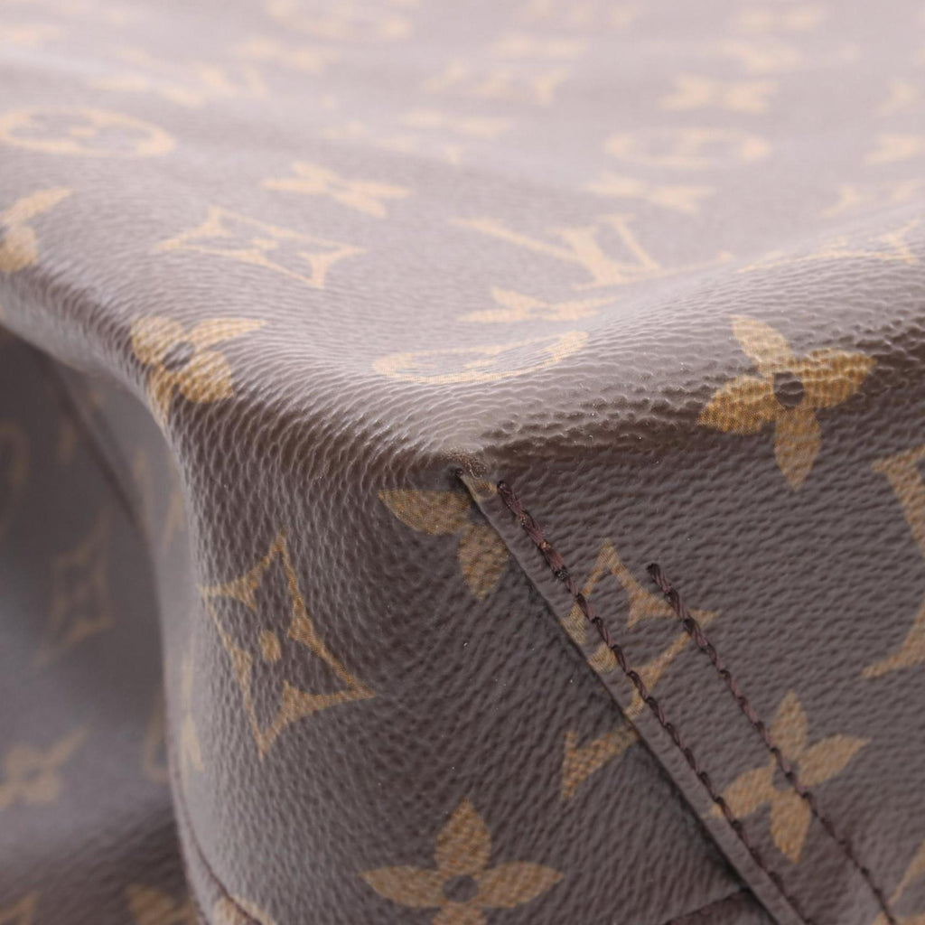 Louis Vuitton Brown Coated Canvas Monogram Pvc Leather Handbag