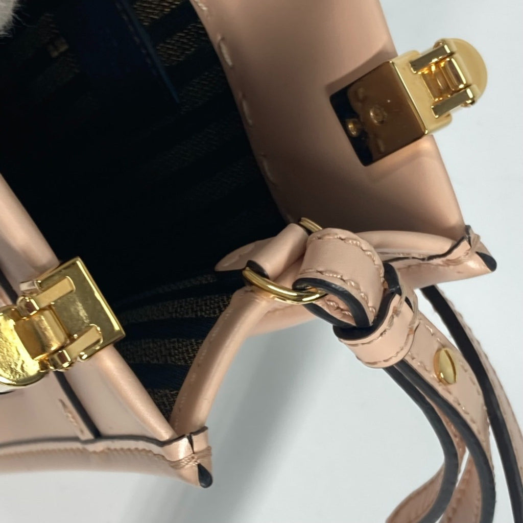 Fendi Beige Leather Handbag
