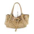 Burberry Brown Leather Tote Bag