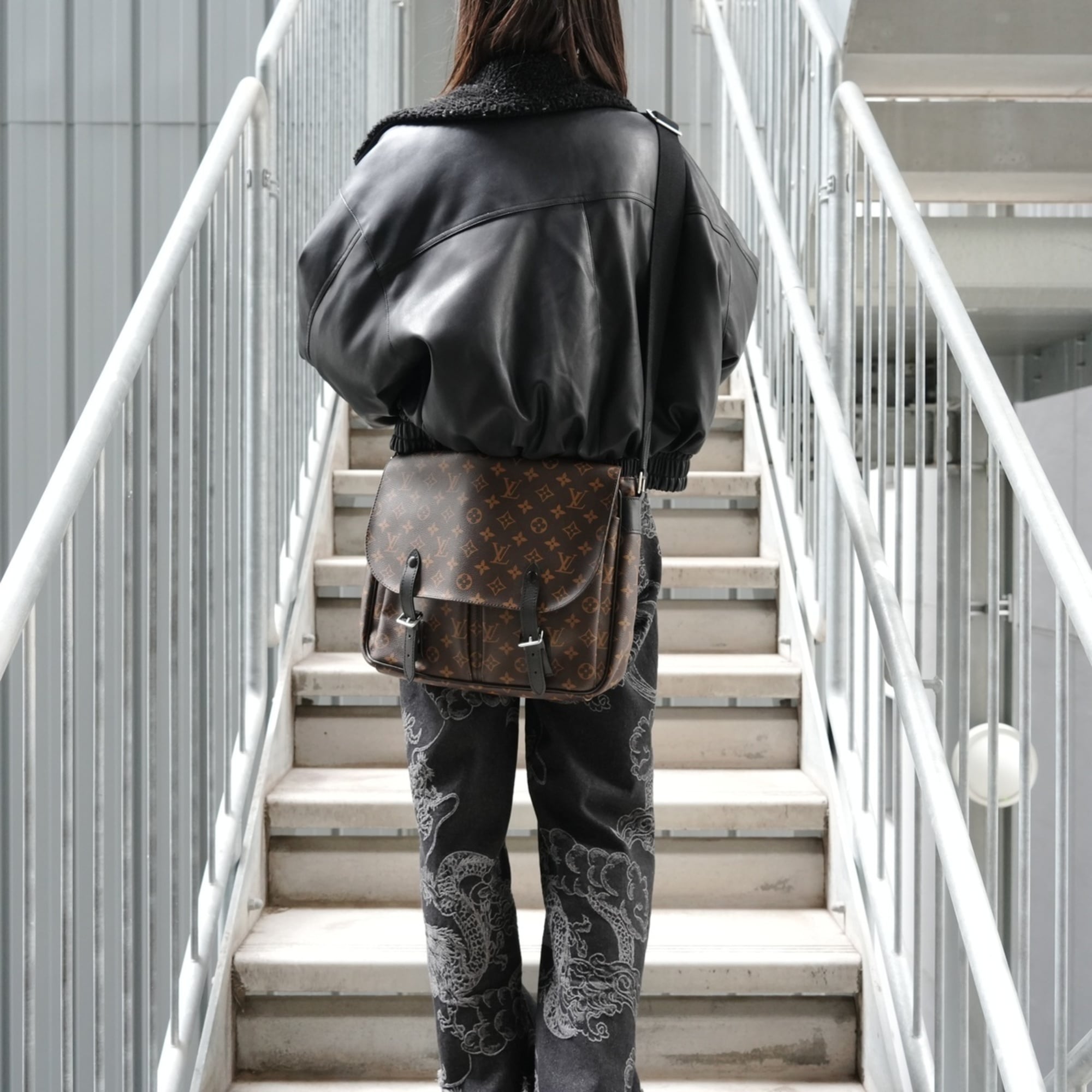 Louis Vuitton Brown Shoulder Bag