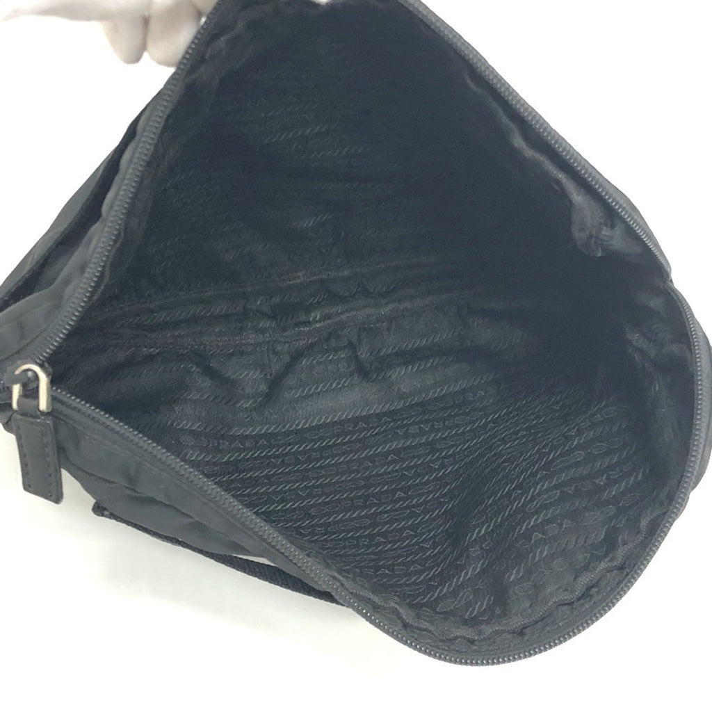 Prada Black Nylon Clutch Bag
