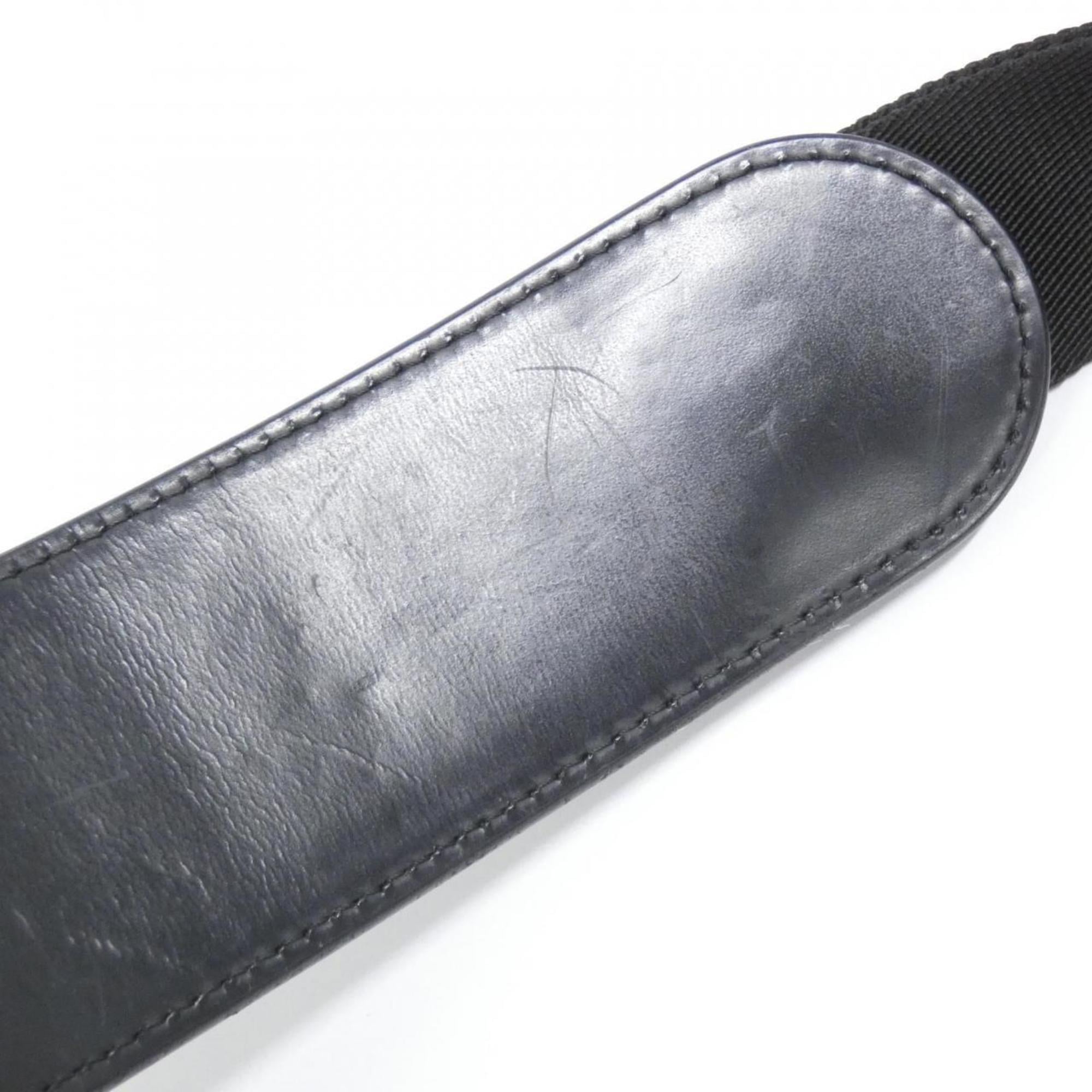 Louis Vuitton Black Coated Canvas Shoulder Bag