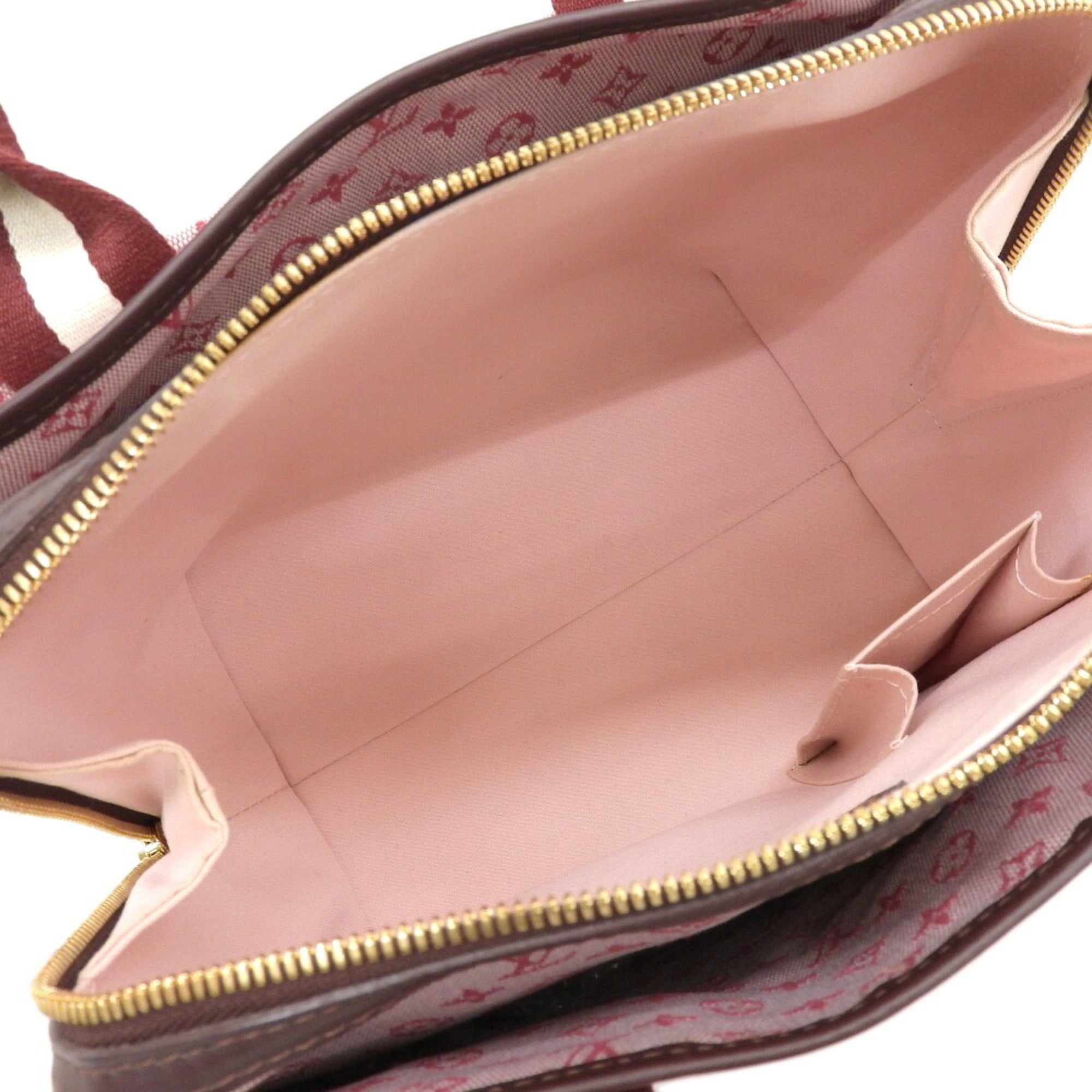Louis Vuitton Monogram Mini Cerise Cherry Red Color Canvas Handbag