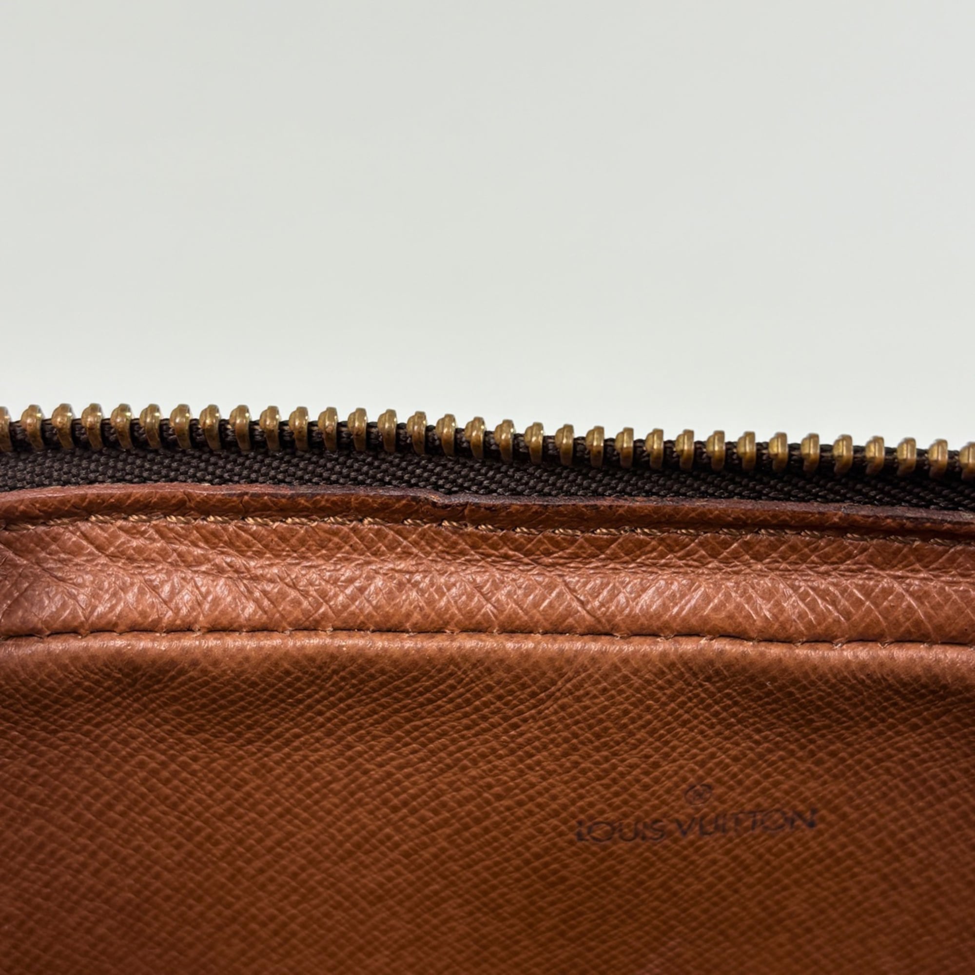 Louis Vuitton Brown Monogram Clutch Bag