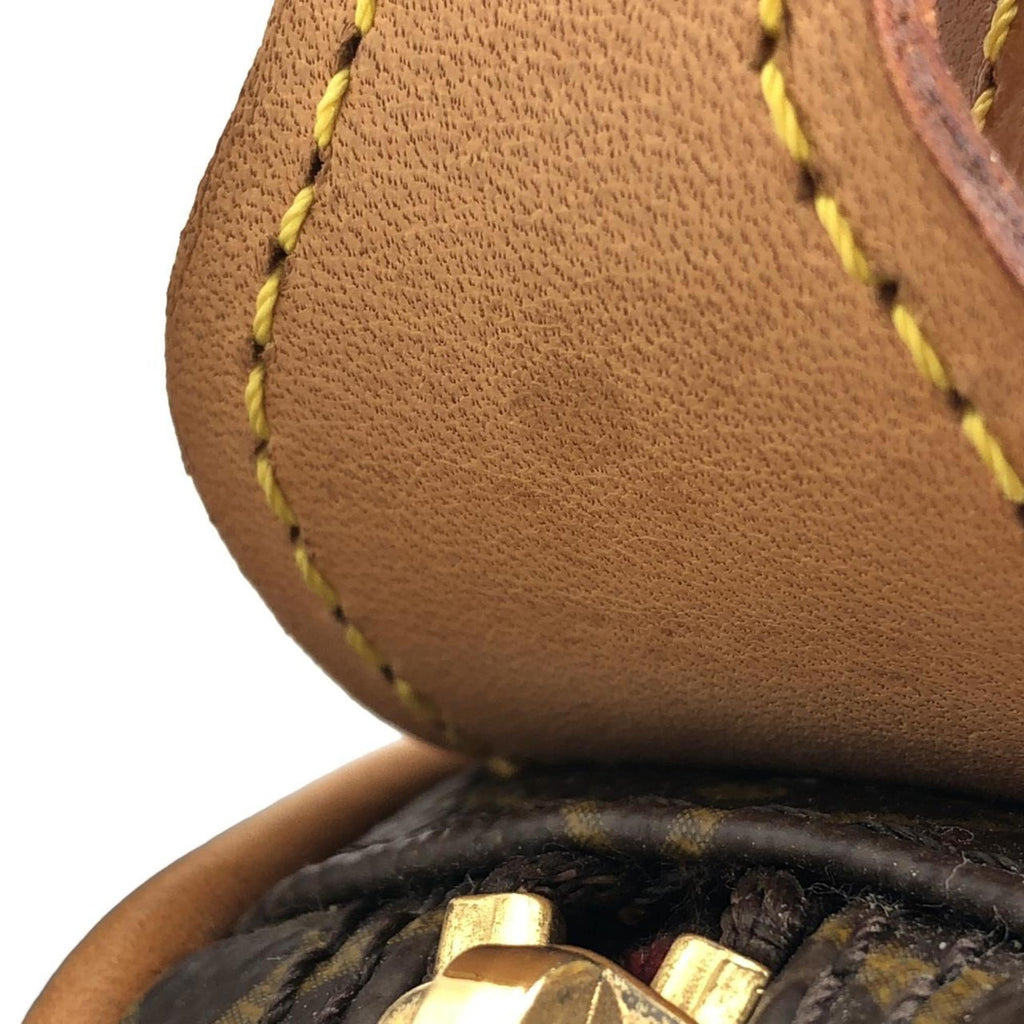 Louis Vuitton Marron Coated Canvas Pochette Shoulder Bag