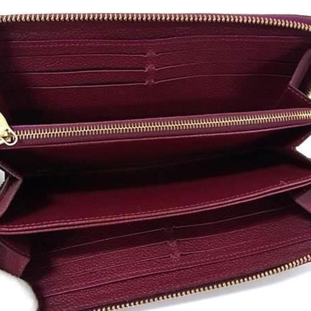 Louis Vuitton Aurore Bordeaux Monogram Empreinte Long Wallet