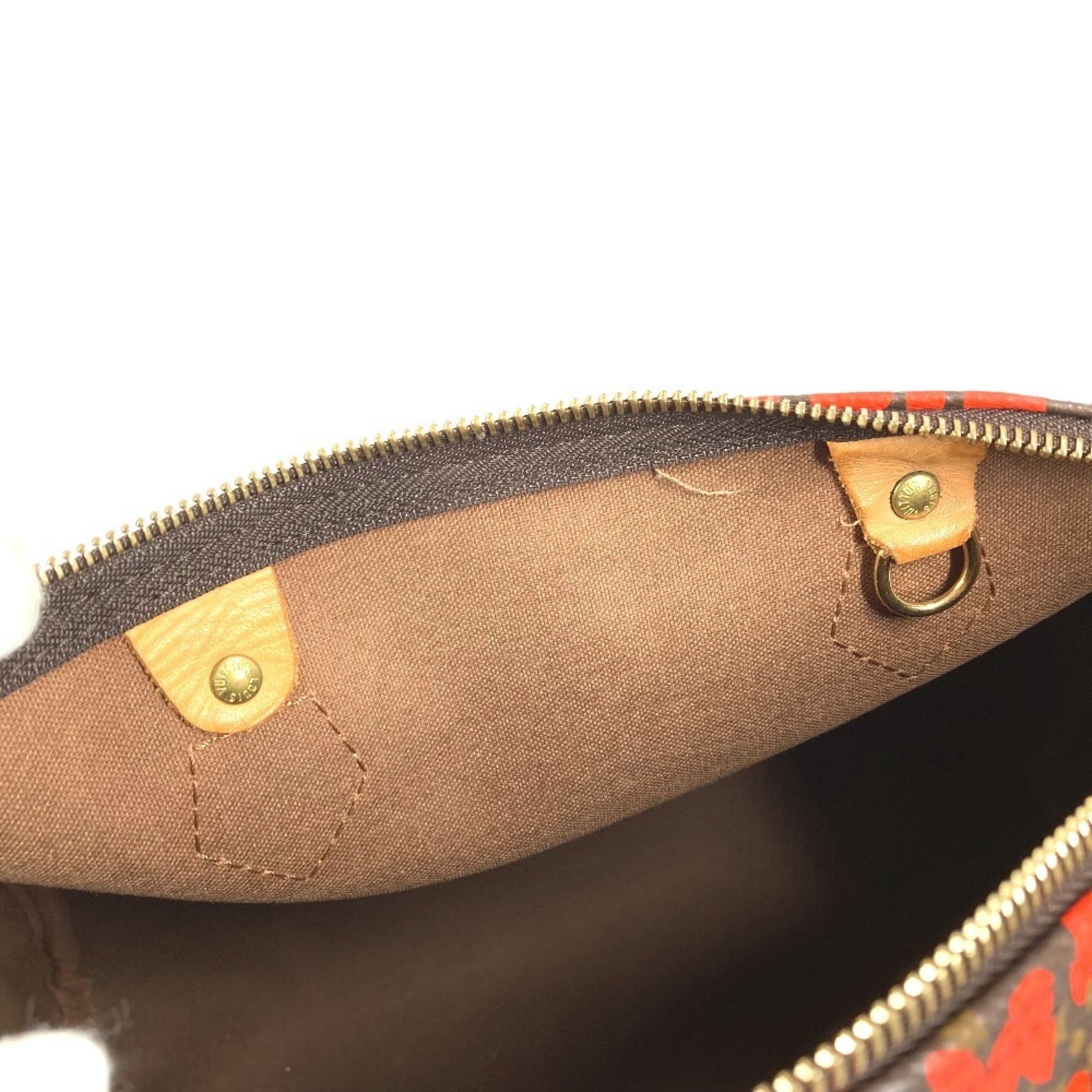 Louis Vuitton Monogram Graffiti Lv Orange Orange Monogram Graffiti Boston Bag Handbag