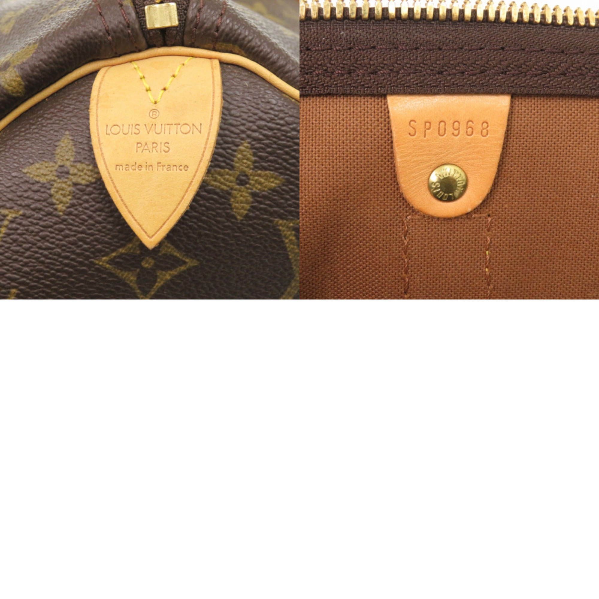 Louis Vuitton Brown Monogram Monogram Boston Bag