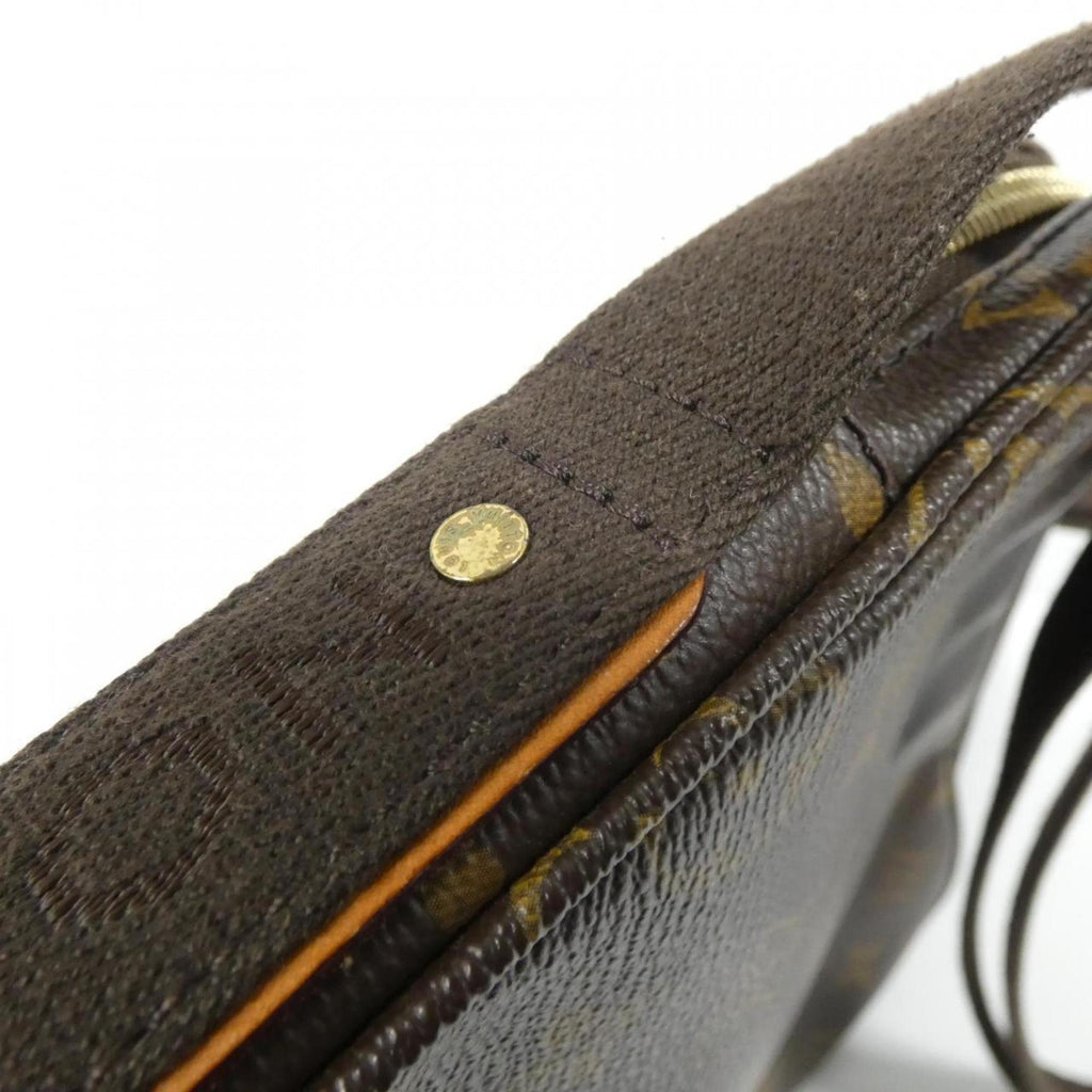 Louis Vuitton Brown Coated Canvas Shoulder Bag