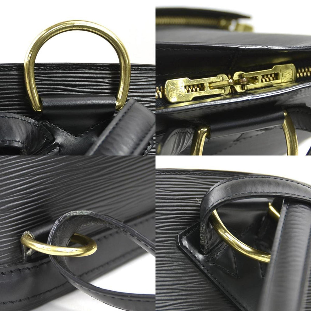 Louis Vuitton Black Epi Leather Backpack
