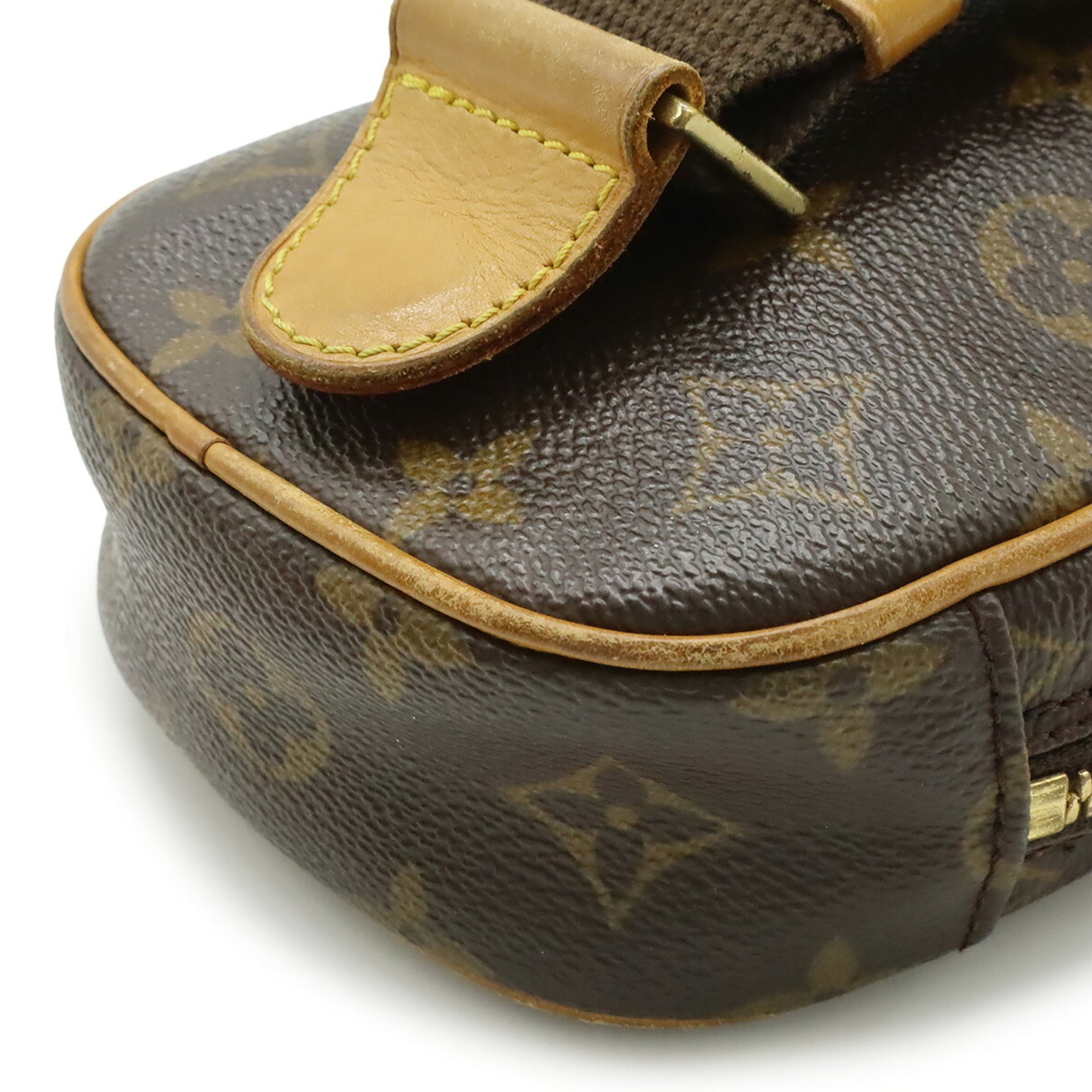 Louis Vuitton Black Brown Monogram Monogram Pochette
