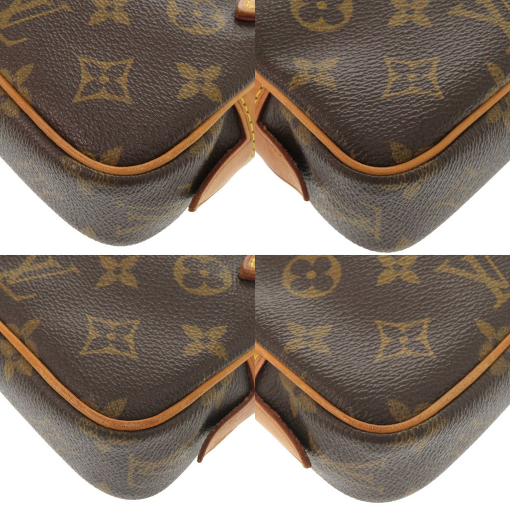Louis Vuitton Brown Monogram Canvas Shoulder Bag