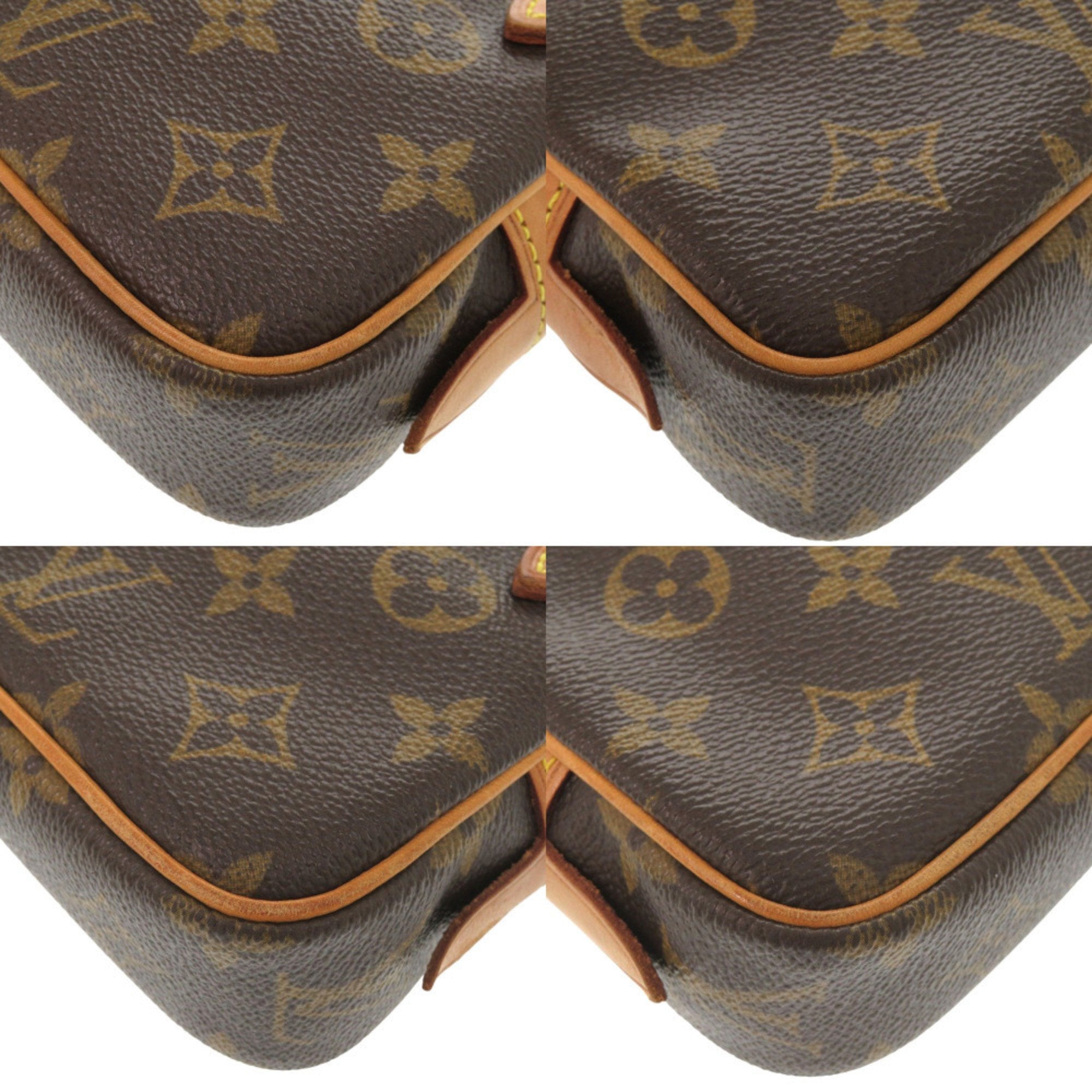 Louis Vuitton Brown Monogram Canvas Shoulder Bag