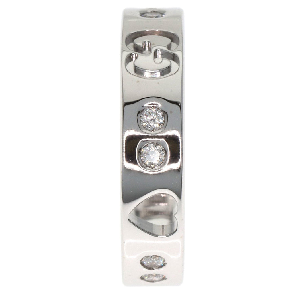 Gucci Icon White Gold (18K) Band Ring (Pre-Owned)