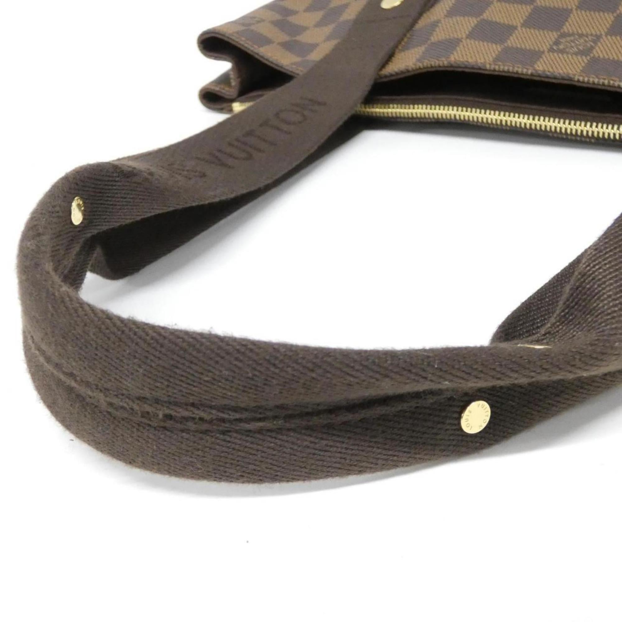 Louis Vuitton Brown Coated Canvas Handbag