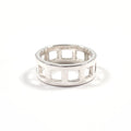 Gucci Silver Silver 925 Band Ring (Pre-Owned)