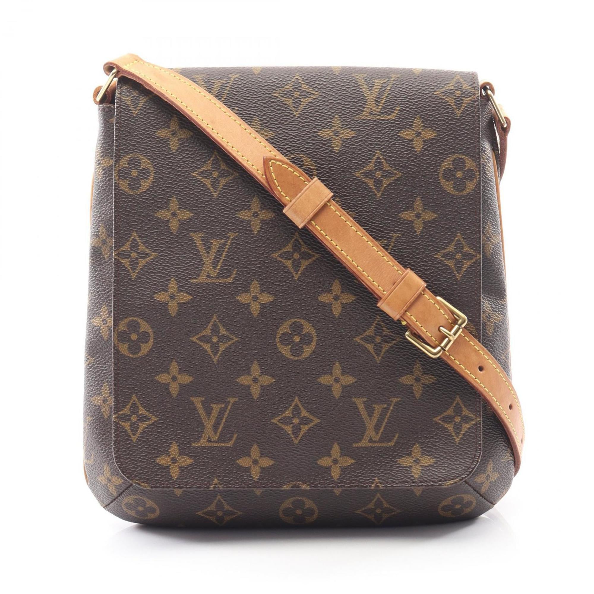 Louis Vuitton Brown Monogram Coated Canvas Shoulder Bag