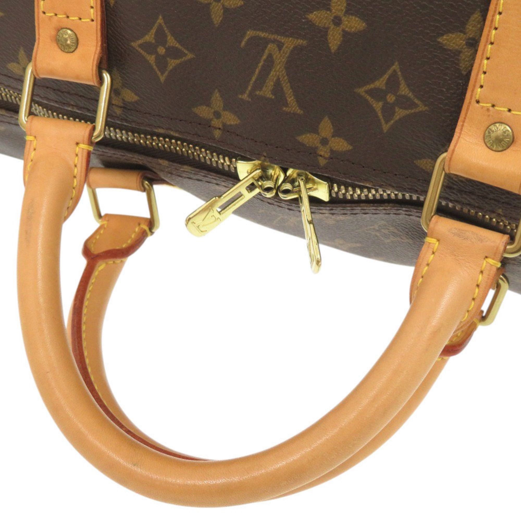 Louis Vuitton Brown Monogram Monogram Boston Bag
