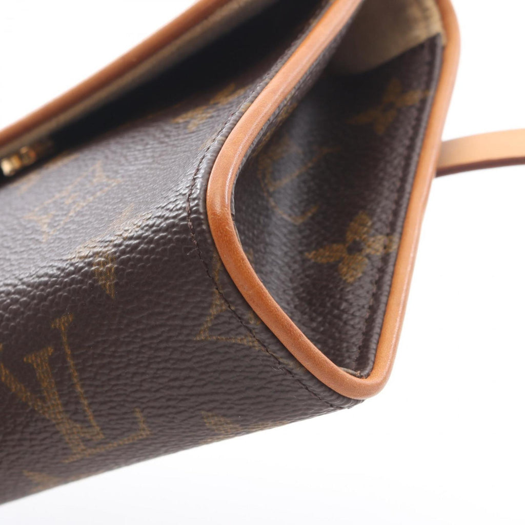 Louis Vuitton Brown Monogram Coated Canvas Leather Fanny Pack Sling Bag