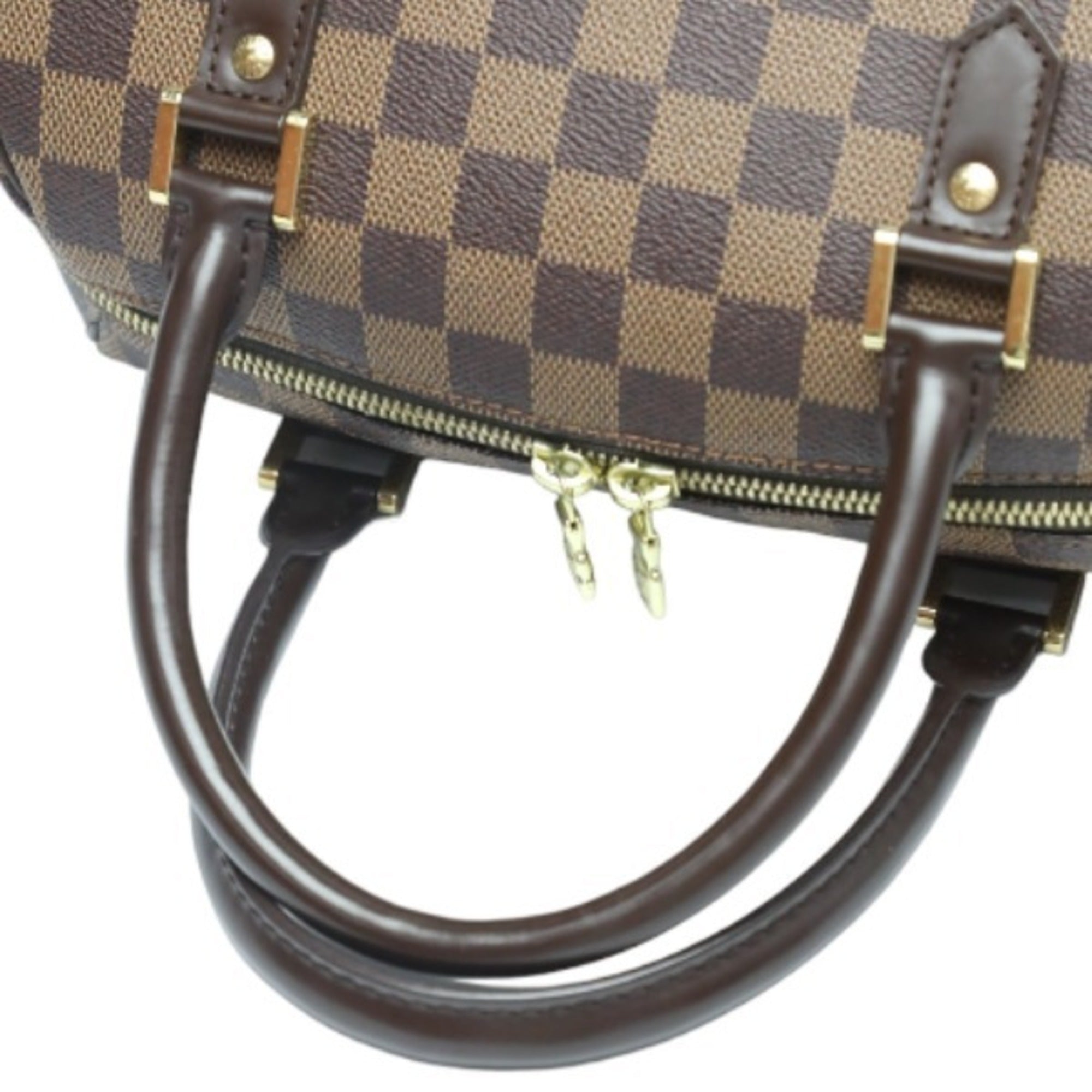 Louis Vuitton Brown Damier Canvas Handbag