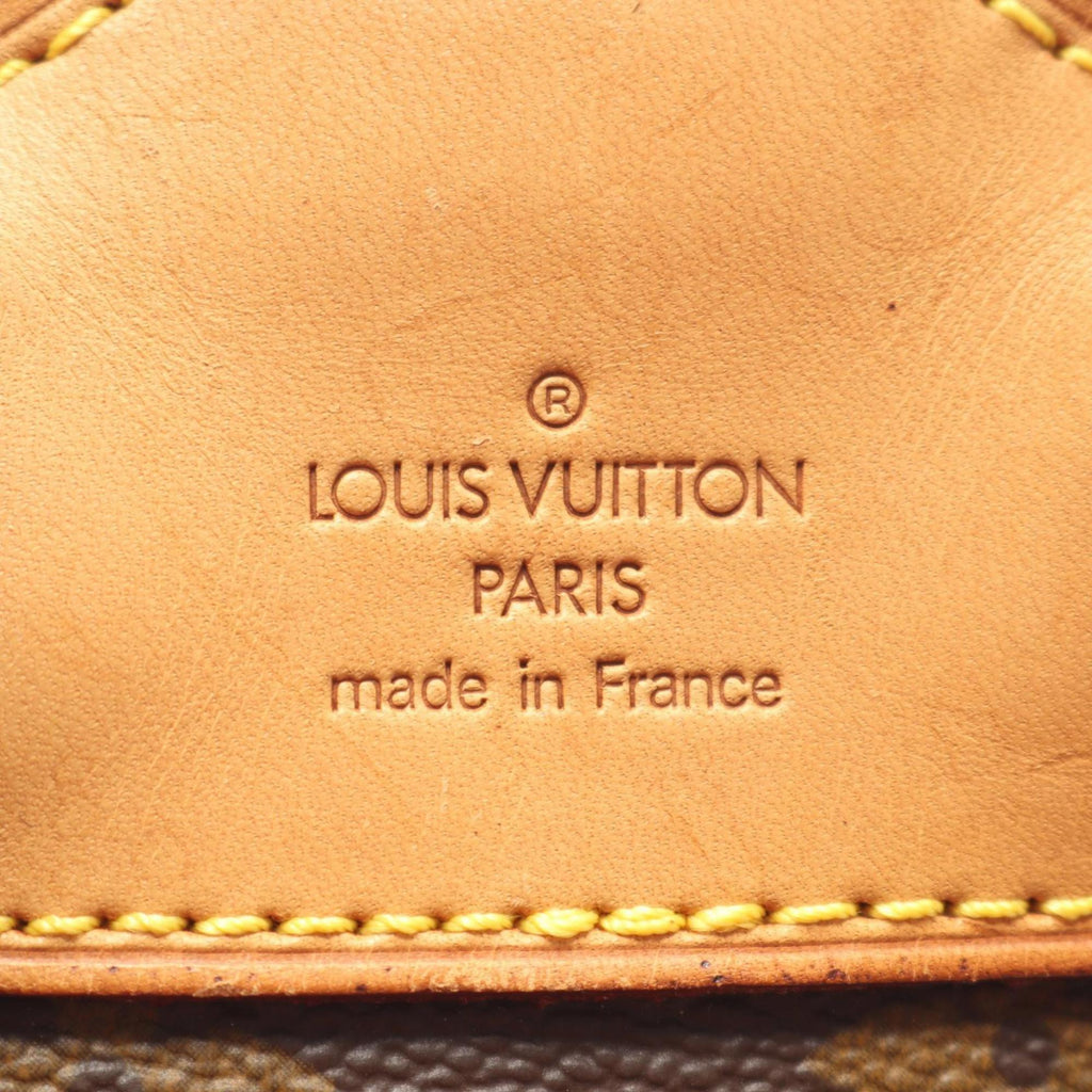 Louis Vuitton Brown Monogram Monogram Leather Backpack