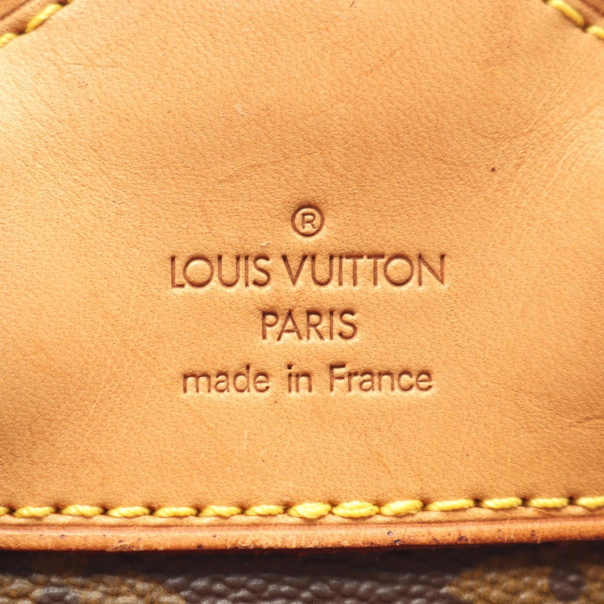 Louis Vuitton Brown Monogram Monogram Leather Backpack