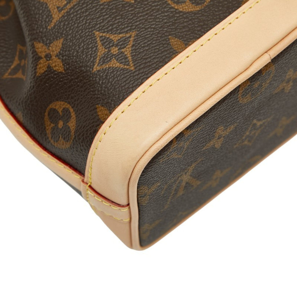 Louis Vuitton Brown Pink Pvc Leather Handbag Shoulder Bag