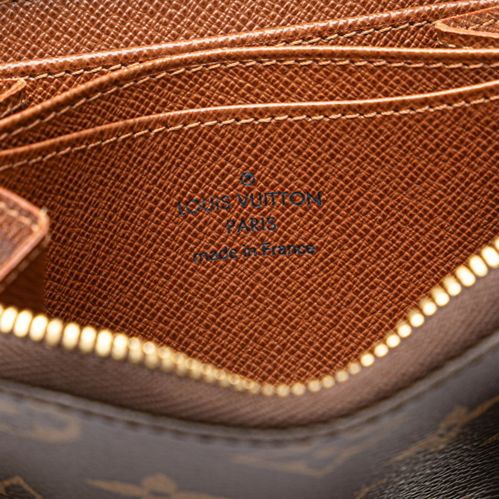 Louis Vuitton Brown Pvc Leather Coin Purse/Coin Case