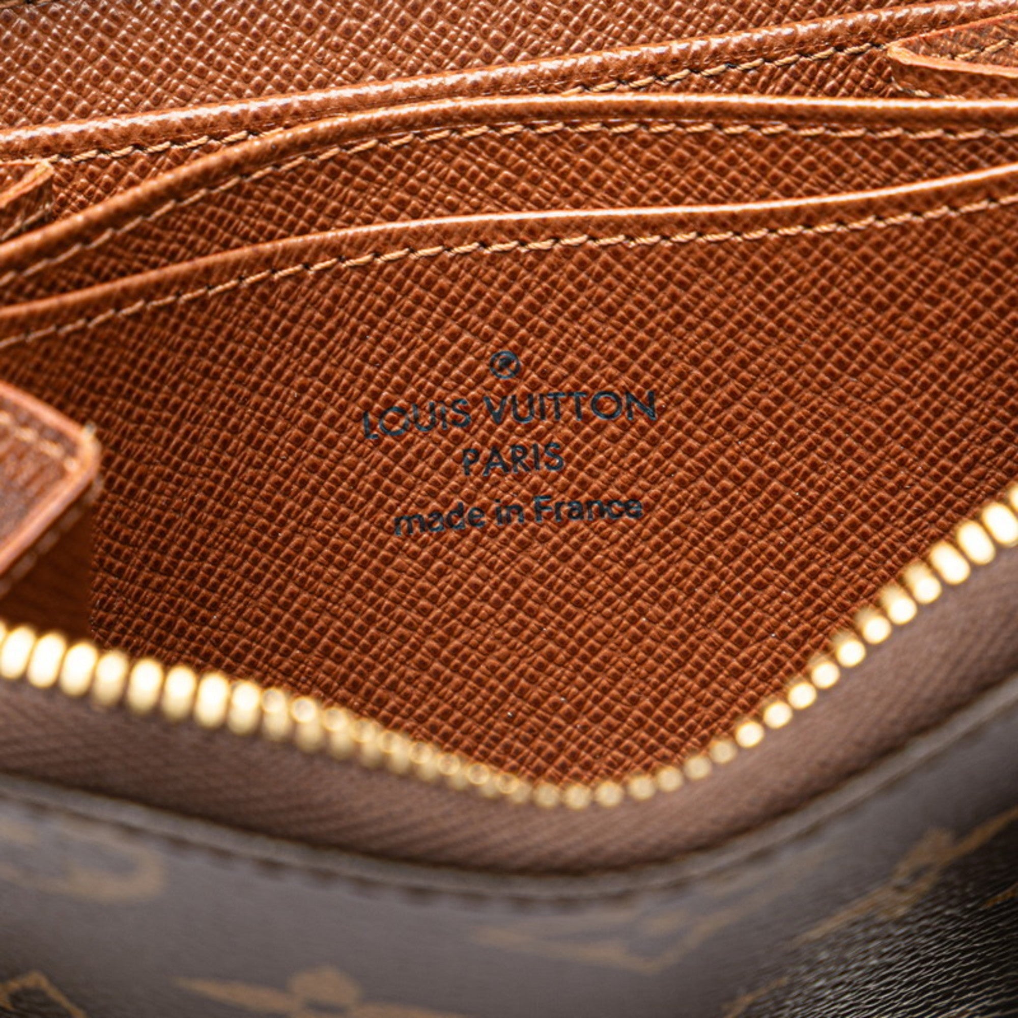 Louis Vuitton Brown Pvc Leather Coin Purse/Coin Case