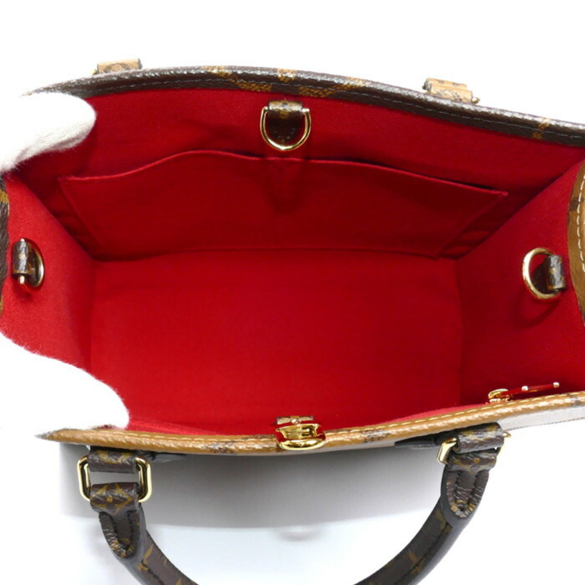 Louis Vuitton Brown Monogram Reverse Monogram Shoulder Bag
