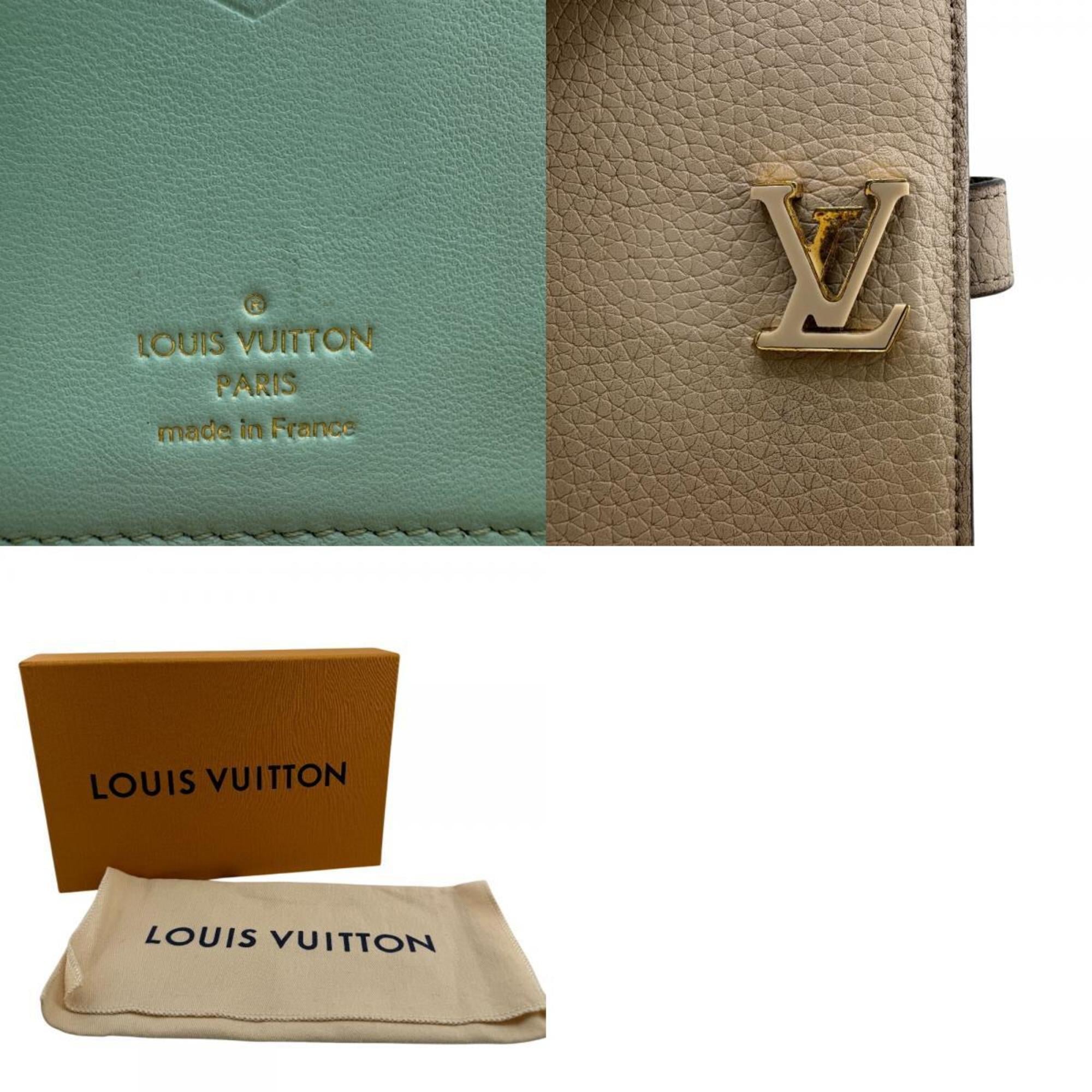 Louis Vuitton Beige Leather